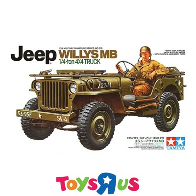 Tamiya 35219 1/35 Jeep Willys MB 1/4-Ton 4X4 Truck Model Kit