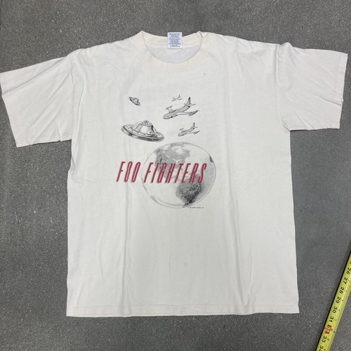 【kk】90's Foo Fighters 1996ツアー　ロックTシャツ kk様専用】90's Foo Fighters 1996ツアー ロックTシャツ - メルカリ