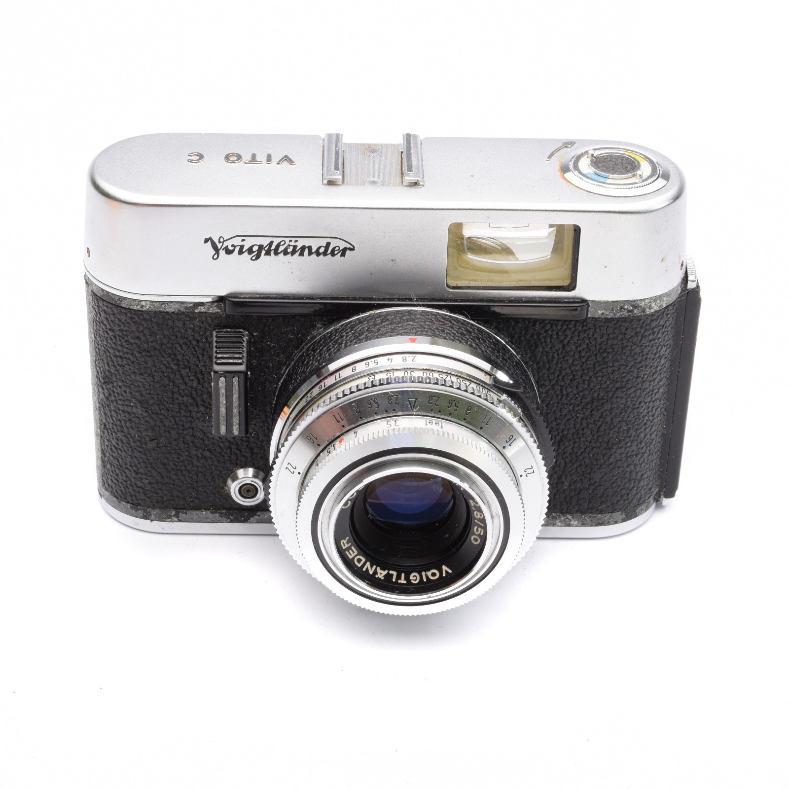 フィルムカメラ VOIGTLANDER VITO B COLOR-SKOPAR 3.5/50 Voigtländer Vito B - Camera – Kamerastore