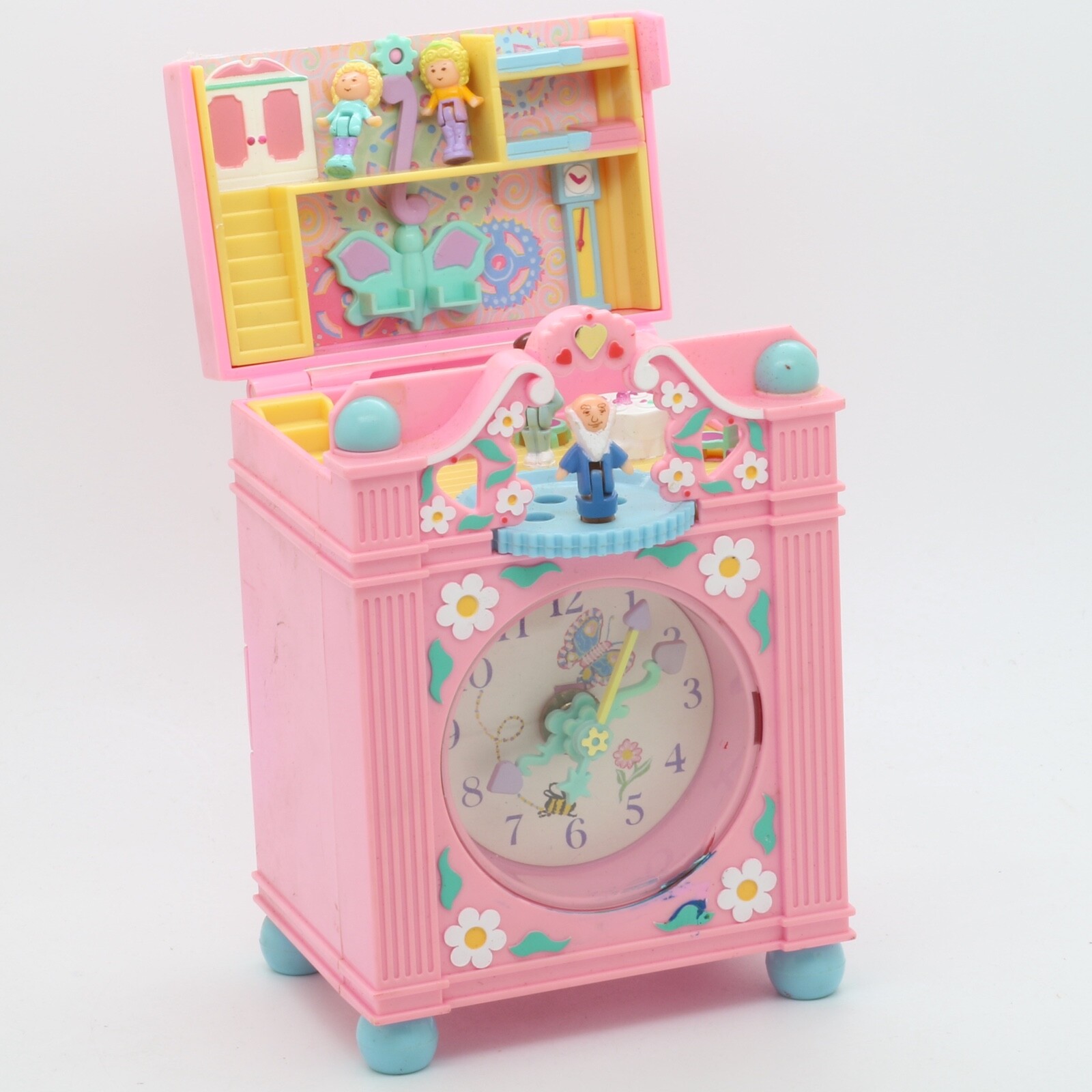 ポーリーポケット pollypocket ファンタイムクロック ブルーバード