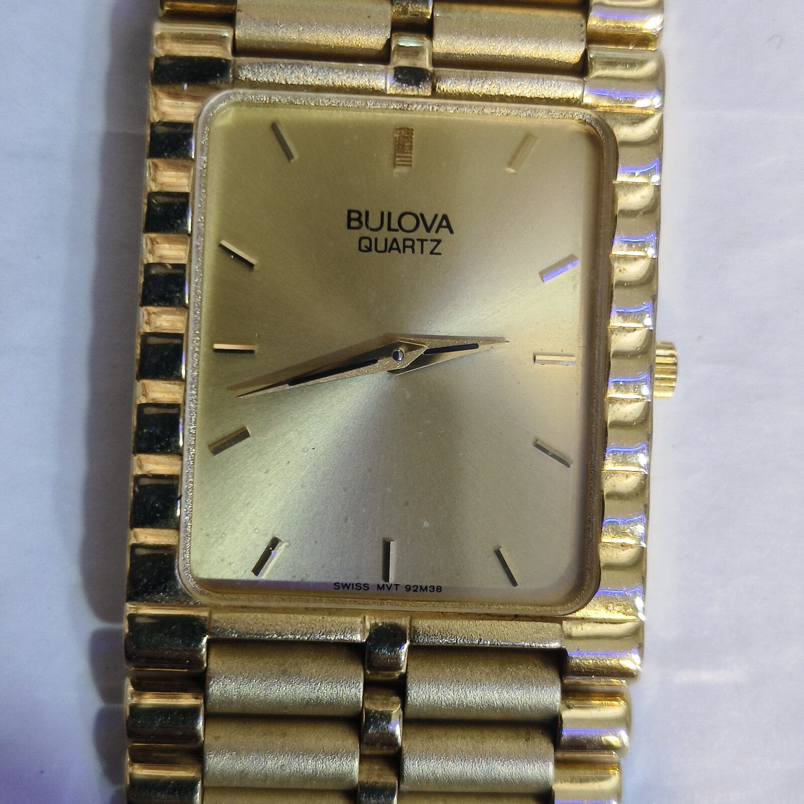 Bulova ゴールド スクエア型 腕時計 Yahoo!オークション -「スクエア腕時計」(ブローバ) (は行)の