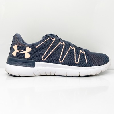 

Under Armour Womens Thrill 3 1295770-962 Синие кроссовки для бега Размер 8, Синий, Thrill 3