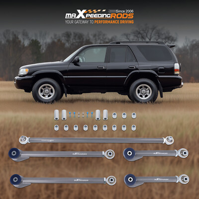 Heavy Duty Tubular Control Arm & Track Bar Set for Toyota 4-Runner 1996-2002 2X2