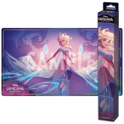 Игровой коврик Disney Lorcana: Азуритовое море - ПРЕДПРОДАЖА Elsa 25.11.2018