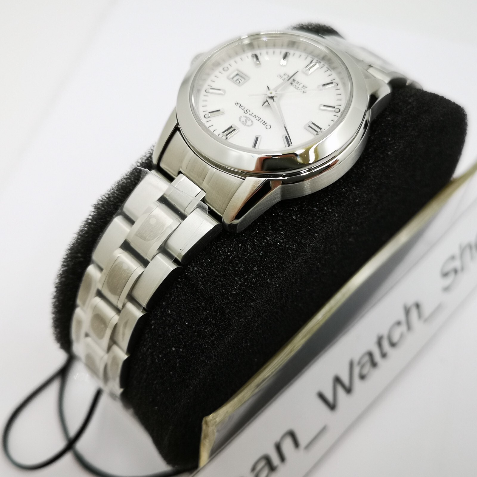 Pre-owned Orient Star Standard Wz0391nr White Silver Automatic Women's Watch In Box