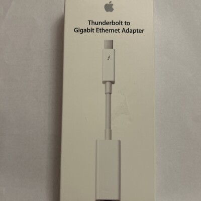 Genuine Apple Thunderbolt to Gigabit Ethernet Adapter MD463ZM/A