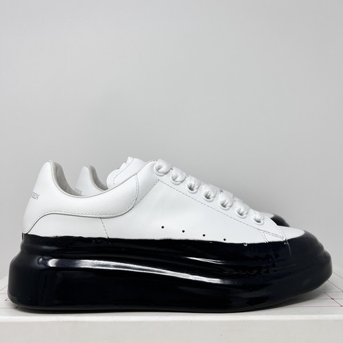 Alexander McQueen MY WHITE/BLACK スニーカー Alexander McQueen Oversized White Black Men's