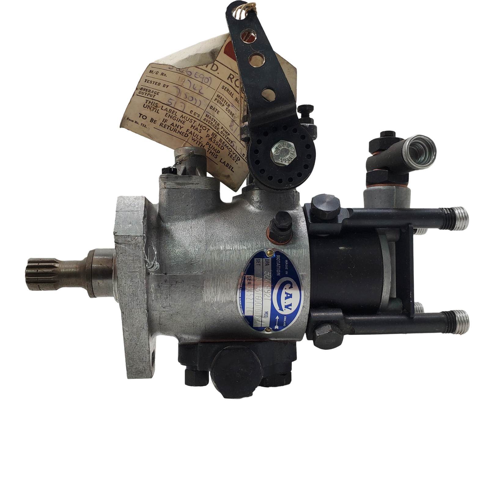CAV Injection Pump fits Perkins Engine 3246F927 | eBay