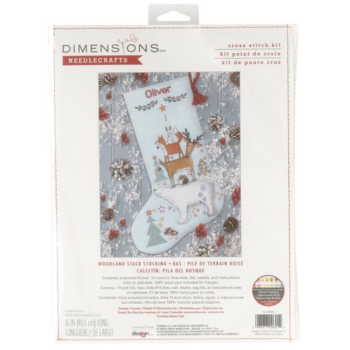Kit Dimensions Counted Cross Stitch