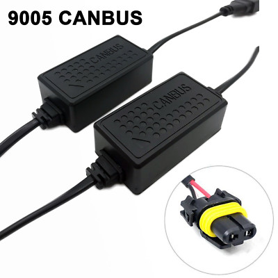 A1 2x LED Canbus Decoder HB3 9005 Headlight Computer Error HID Warning Canceller