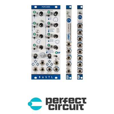 Bastl Popcorn Non-Linear CV Sequencer (Aluminum) EURORACK USED PERFECT CIRCUIT