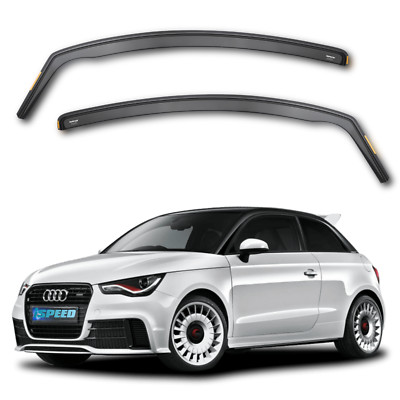 Wind Deflectors For AUDI A1/S1 3-doors Hatchback 2010-17 2-pc ISPEED Tinted IS62
