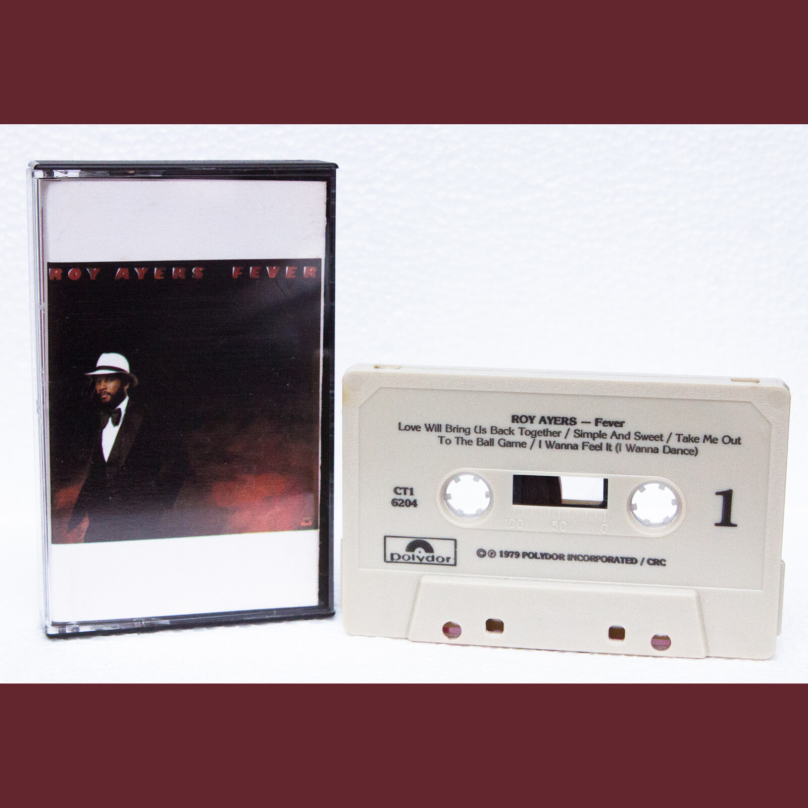 Roy Ayers FEVER Cassette Tape | Funk / Soul | 1979 Polydor