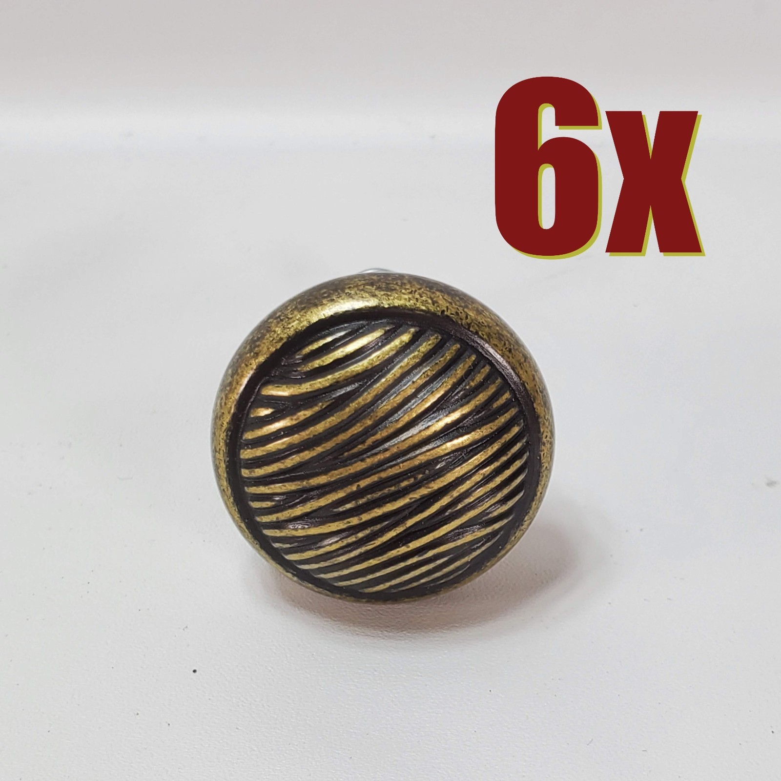 New 6 pcs Amerock BP5263-R2 Weathered Brass 1 1/4