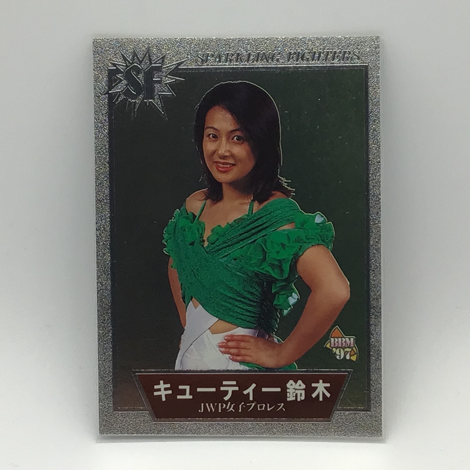 セブンボンバー BBM Wrestling Card 1997 Sparkling Fighters Cutie Suzuki JWP