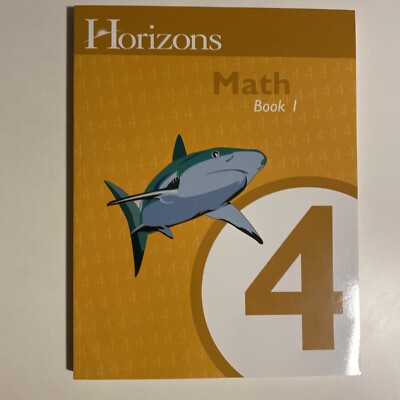 HORIZONS 4th Grade Math Student Book 1, Clean Pages
