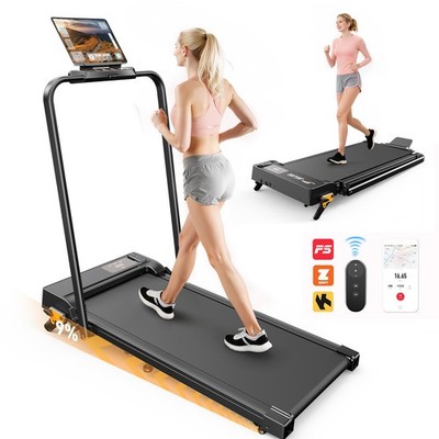 Laufband für Zuhause mit Steigung APP Elektrisch Klappbar Walking Pad bis 150kg