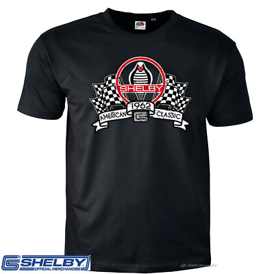 Shelby T-Shirt Cobra Logo american Muscle Car USA Ford Mustang Racing *0200