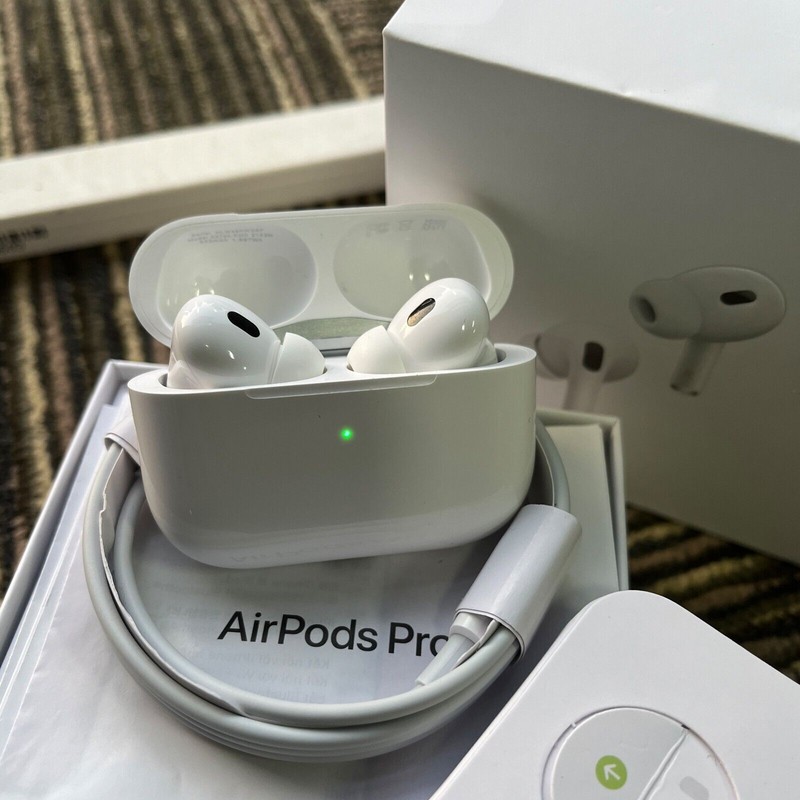Apple iPhone Pro 2nd Generation Wireless Earbuds with Wireless Charging