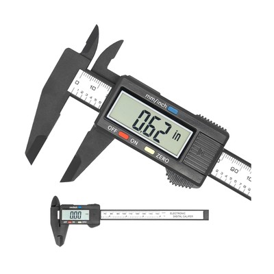 Electronic Digital Caliper, Plastic Vernier Caliper, Caliper Measuring Tool w...