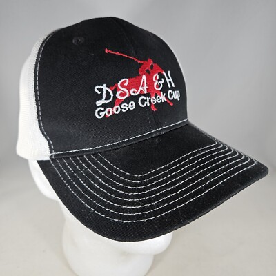 Goose Creek Polo Cup DSA & H High Altitude High Goal Hat Snapback Trucker Cap