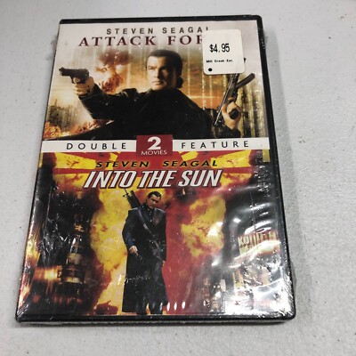 NEW SEALED - STEVEN SEAGAL - DVD Double Feature ATTACK FORCE / INTO THE SUN