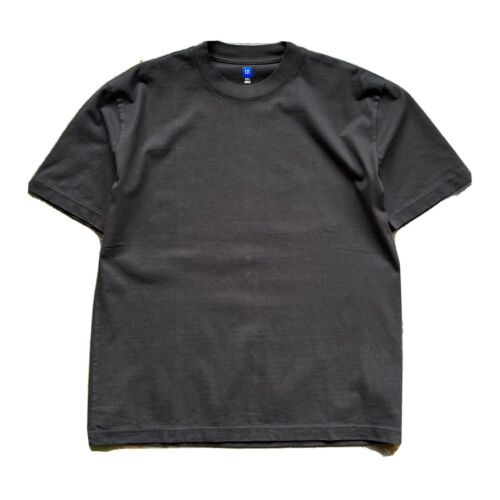 Yeezy YZY x GAP T Shirt UNRELEASED Premium Boxy Blank Black Yeezy YZY x GAP T Shirt UNRELEASED Premium Boxy Blank Black