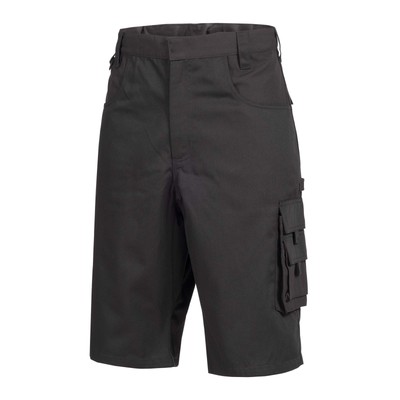 Werkbroek zwart, kort maat 50 Nitras Motion Tex Plus | Werk broek heren