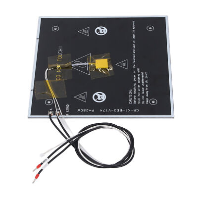 Heated Bed Kit 24V 280W Hotbed Hot Platform For K1 K1C 3D Printer 235x235x3mm