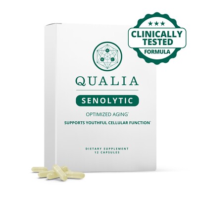 Qualia Senolytic Two-day Cell Rejuvenation Regimen by Neurohacker FREE SHIPPING