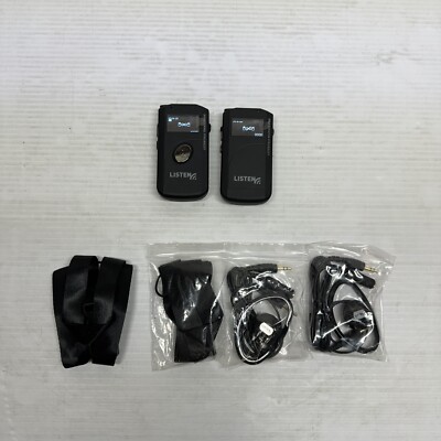 MIXED LOT OF 2 Listen LKR-11 & LKR-1 ListenTalk Receiver & Transceiver