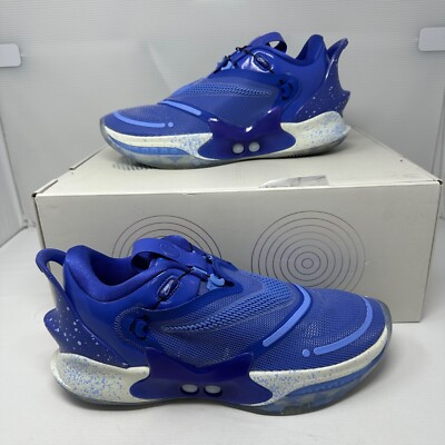 NEW Nike Adapt BB 2.0 Mens 13 Royal Blue Shoes Sneakers Low Top Basketball