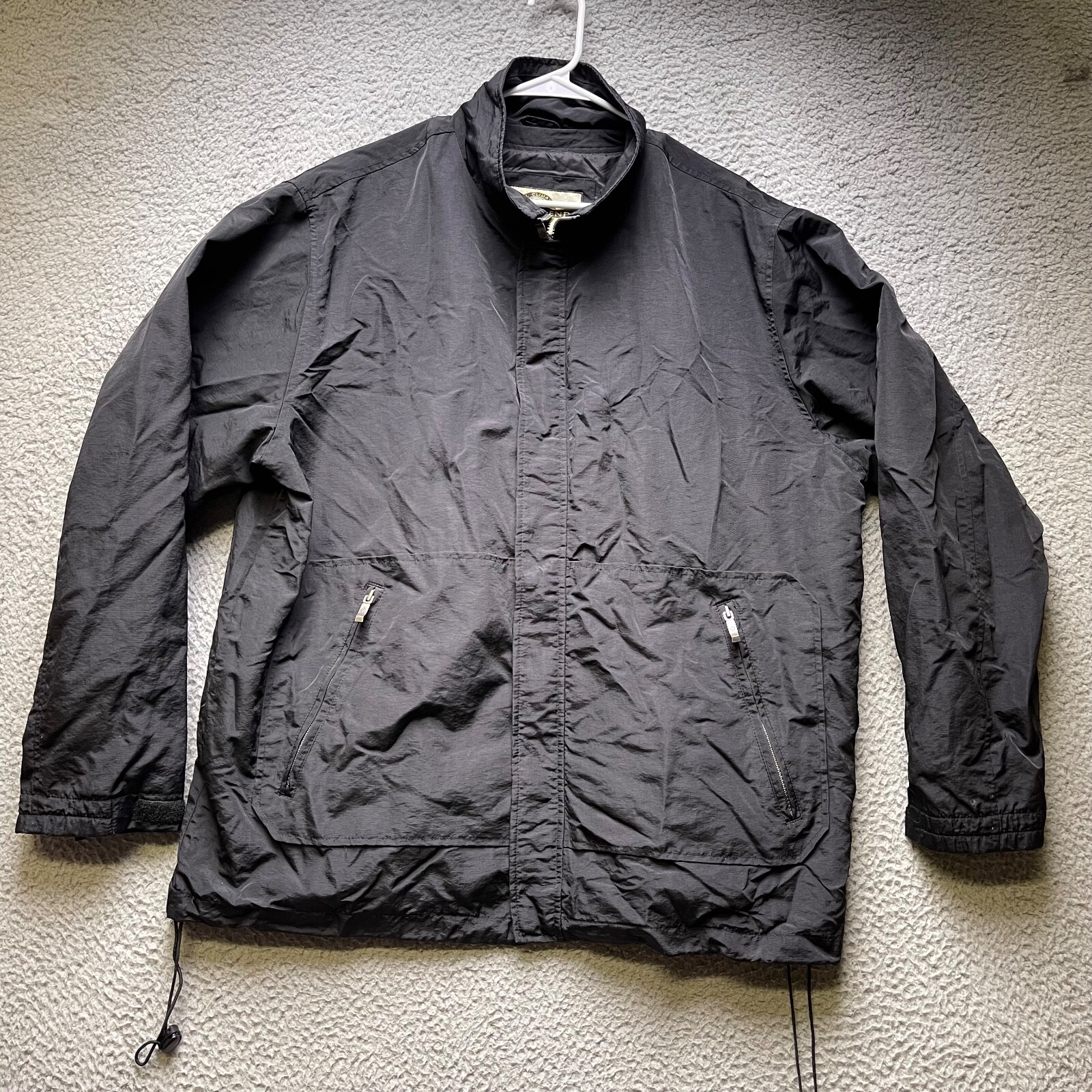 North End Jacket Mens Large Black All Climate Wear Full Zip North End Jacket Mens Large Black All Climate Wear Full Zip