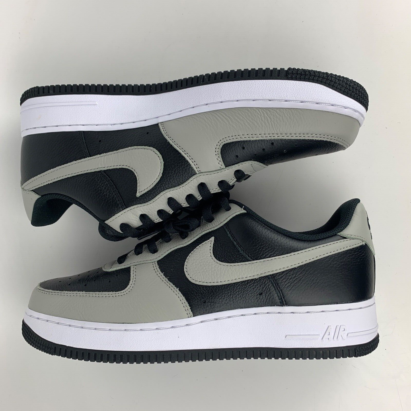 

Nike Air Force 1 Low By You ID Черные Серые Белые Кроссовки Обувь Мужские 10.5, Черный, Nike Air Force 1