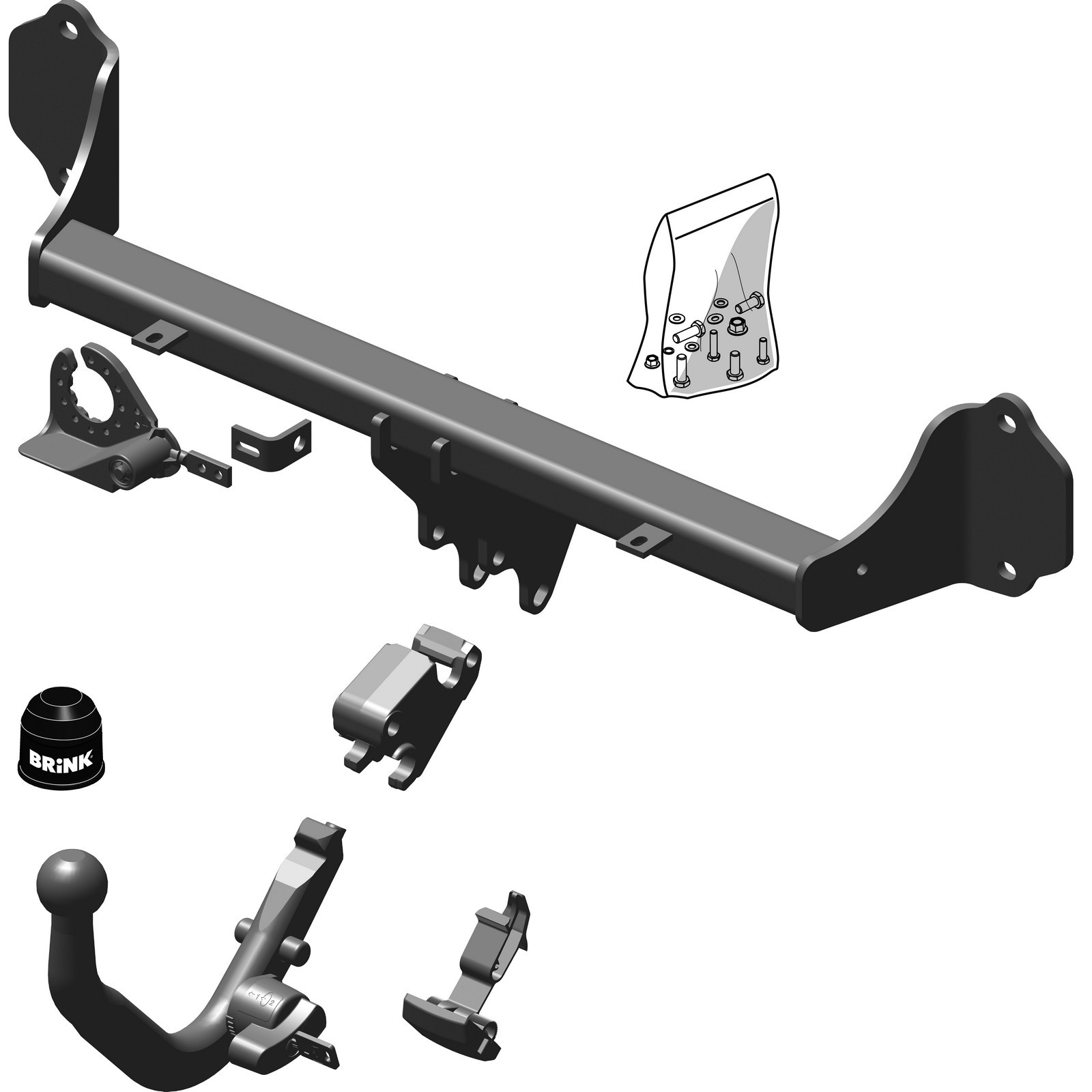 Brink Towbar for BMW 3 Series Estate 