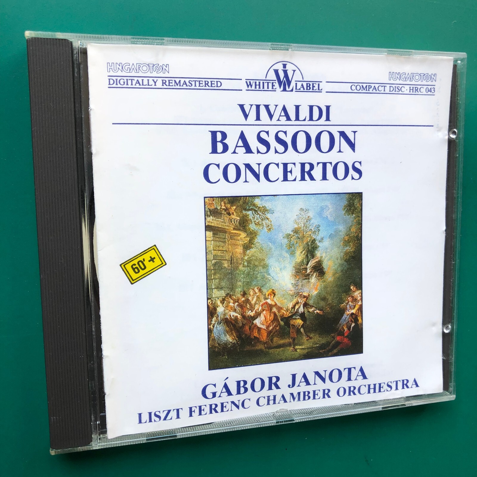 VIVALDI BASSOON CONCERTOS Baroque CD Liszt Ferenc Chamber