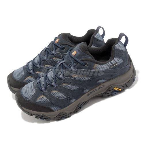 

Мужские кроссовки Merrell Moab 3 GTX Gore-Tex темно-серые для активного отдыха J135533, Серый, Moab 3 Gtx