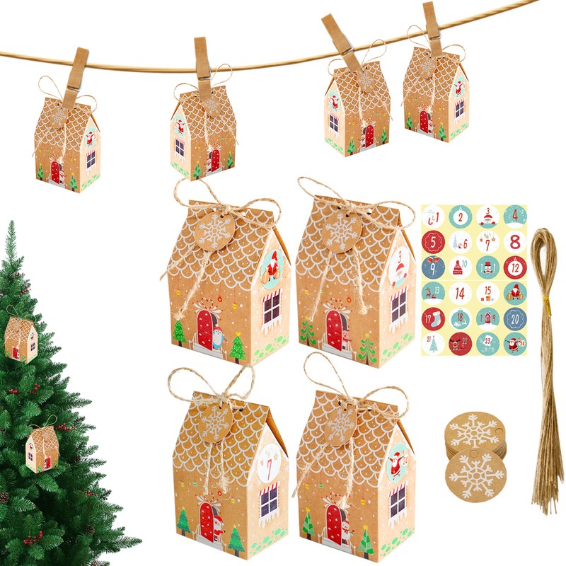 Kraft Paper Christmas Packaging Box
