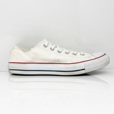 

Converse унисекс Chuck Taylor All Star M7652 белые повседневные туфли кроссовки M 8 W 10, Белый, Chuck Taylor All Star