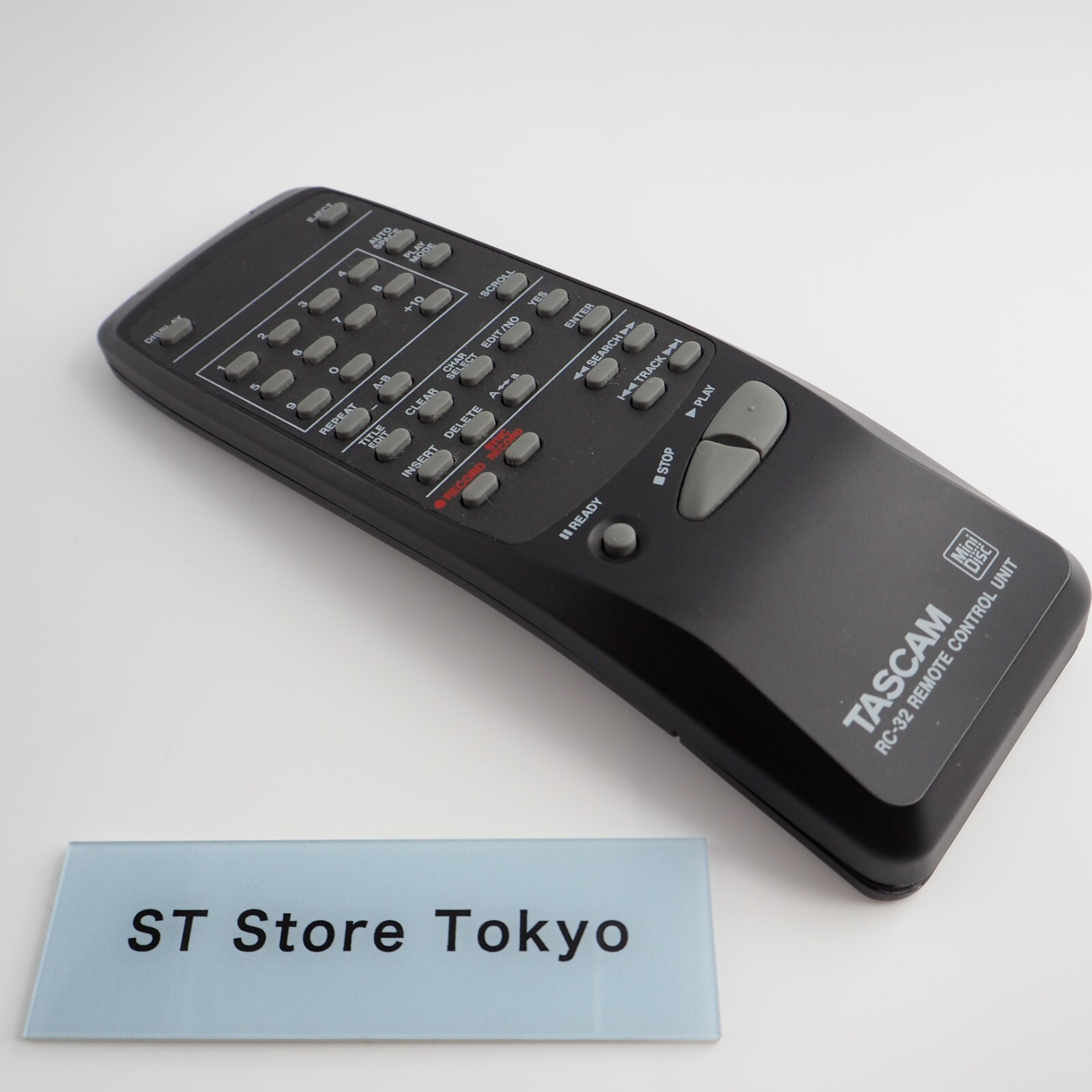 稀少　美品　TASCAM RC-9010S Remote Control Unit/リモートコントロールユニット　取説付C017 Replacement Remote Control for Tascam RC-10 -