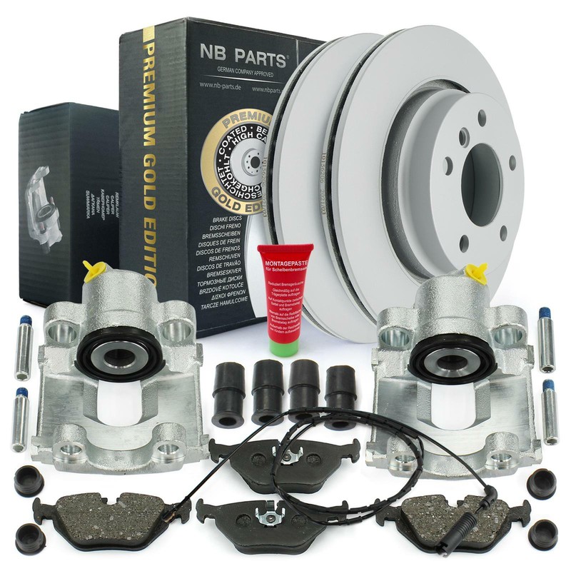 ÃTriers Disques De Frein Plaquettes PiÃ¨Ce Contact D'Usure ArriÃ¨Re Bmw 3 3er E46