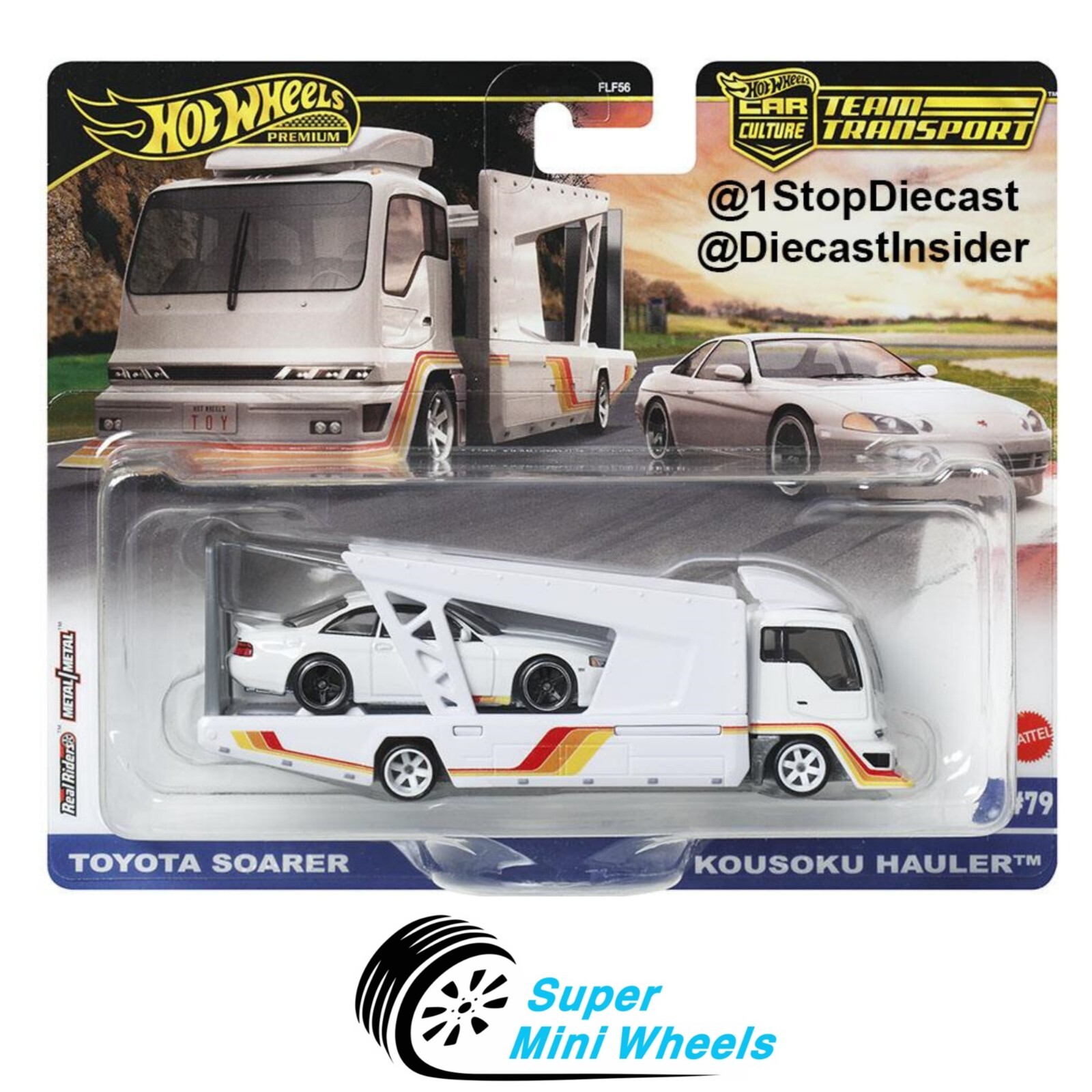 Hot Wheels 2025 Team Transport Toyota Soarer & Kousoku