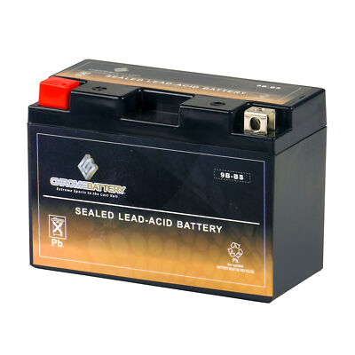 YT9B-BS Rechargeable AGM Scooter Battery for Yamaha YP400 Majesty 2004-2014