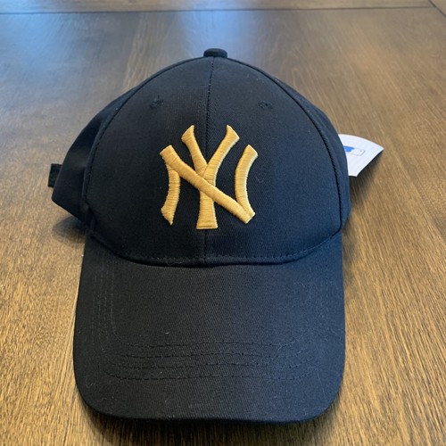 ★MLB Korea★ Diamond Structure Ball Cap NY Gold MLB Unisex Diamond Structured Ball Cap NY Yankees Gold