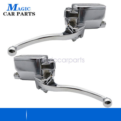 Fits Kawasaki Vulcan 1500 1600 2000 Chrome Brake Master Cylinder Clutch Levers