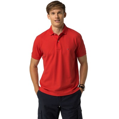 premium pique slim fit tommy hilfiger