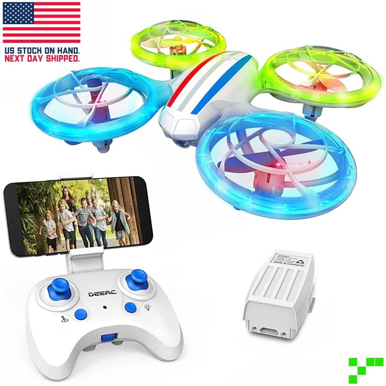 DEERC Mini Drone Kids Adults Beginners with 720P
