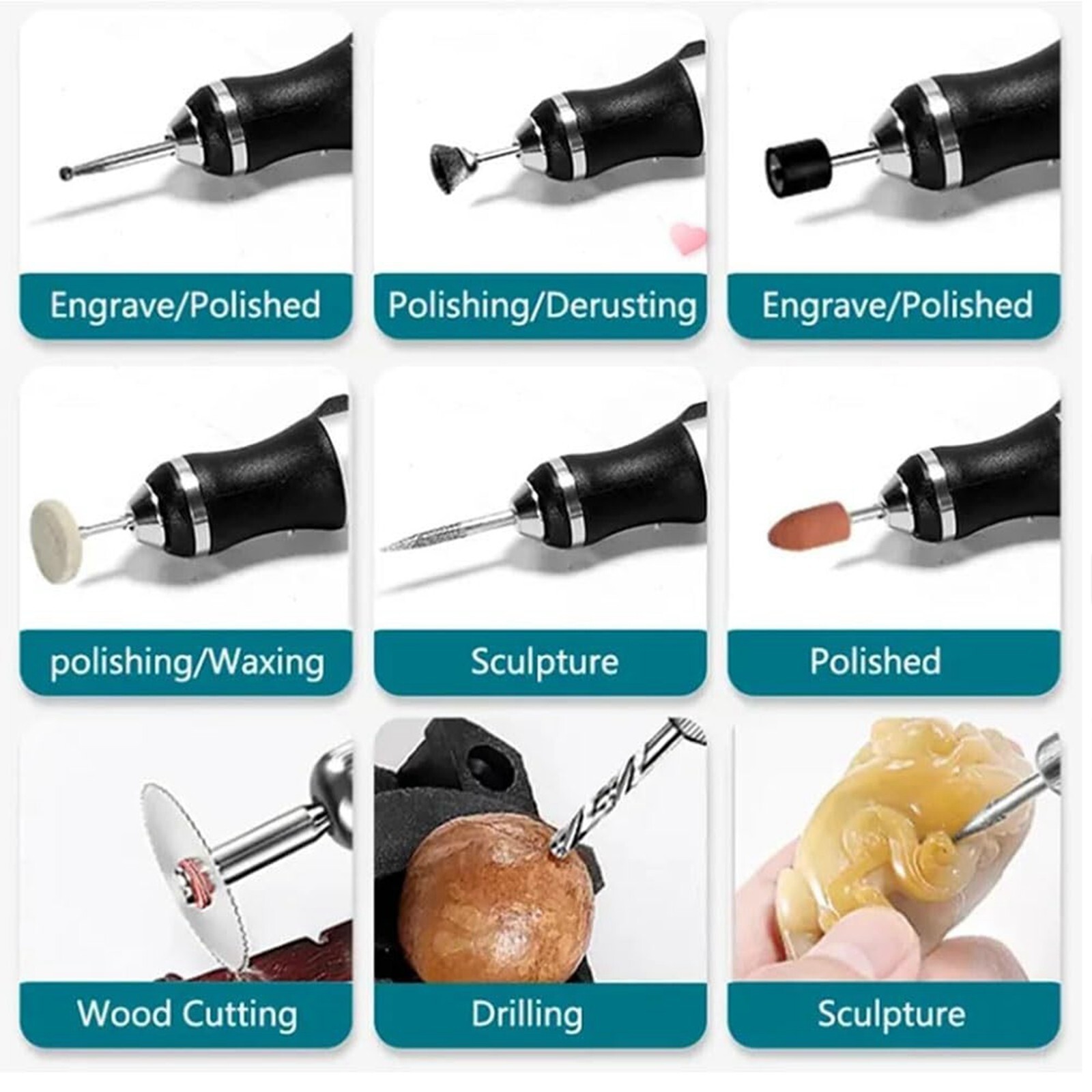 Customizer Engraving Pen by Resparked Ultimate Cordless Portable Tool Pen Kit US