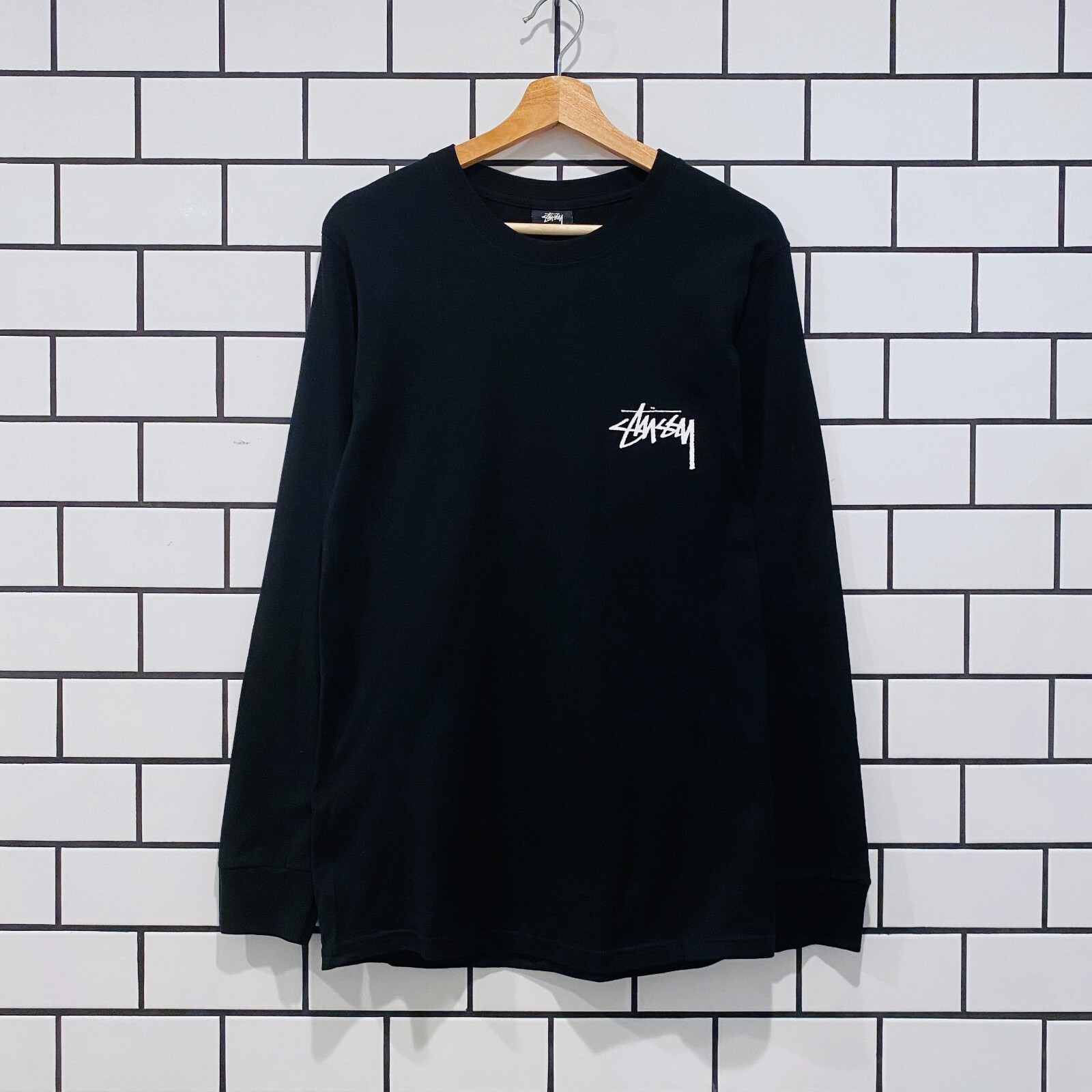 STUSSY Stars LS TEE Black L ホンジュラス製 ロンT - メルカリ