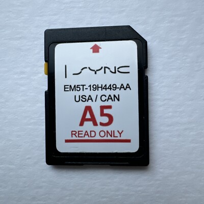 Ford Fusion C-Max F-150 Navigation SD CARD Map OEM Version A5 EM5T-19H449-AA